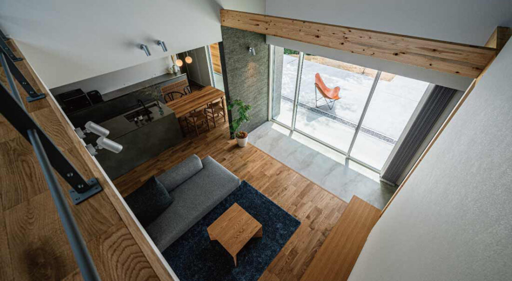 暮らしに、心地よい「層」をつくる住まい。
